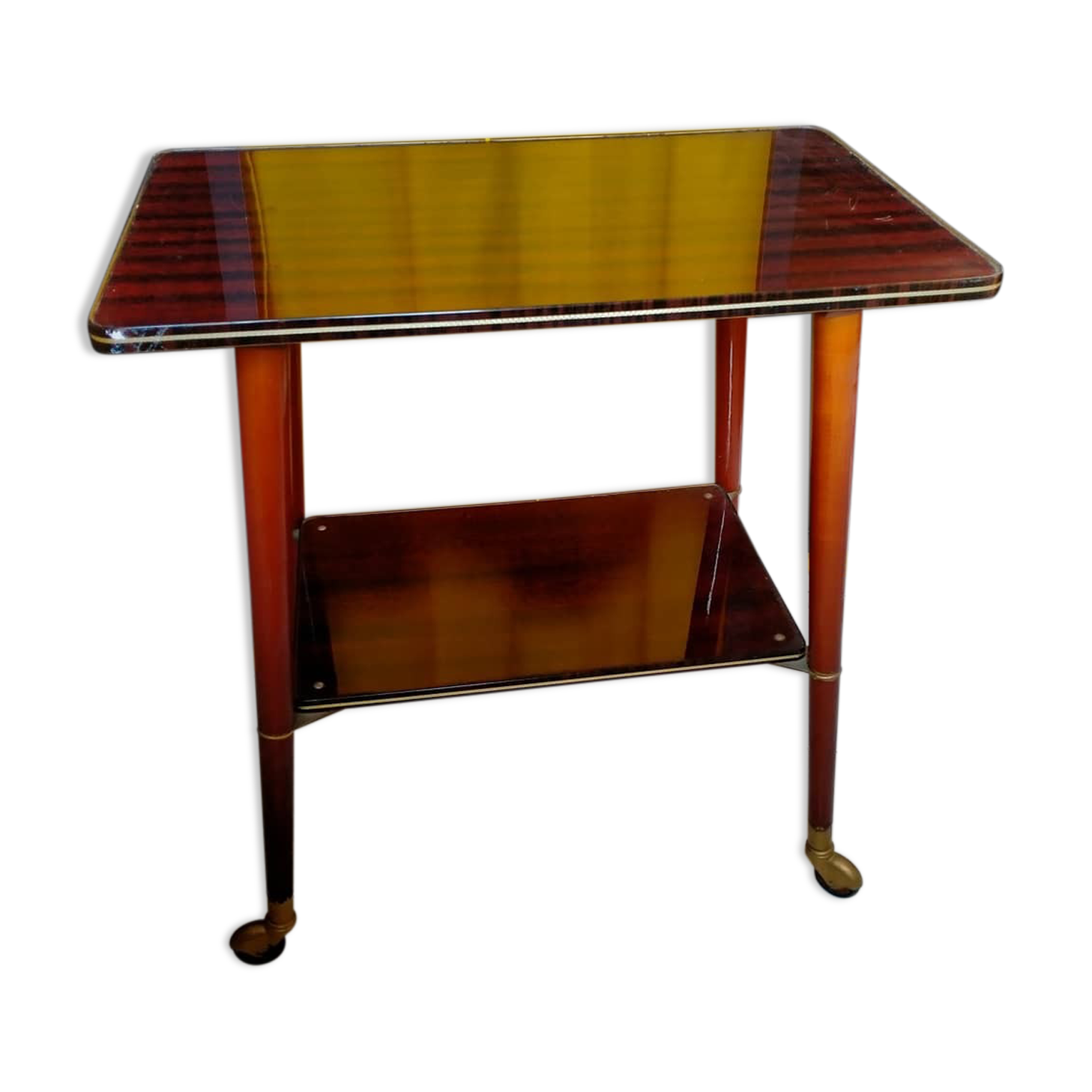 Vintage serving table