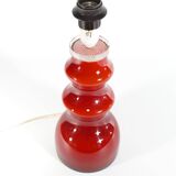 Scandinavian Modern Oxblood Red Table Lamp  by Gert Nyström for Hyllinge