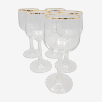 Set of 5 glass