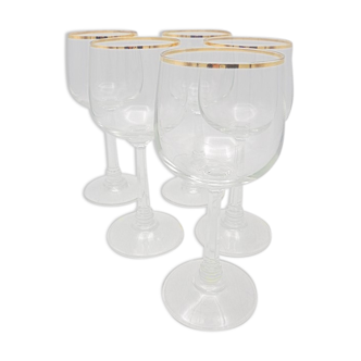 Set of 5 glass