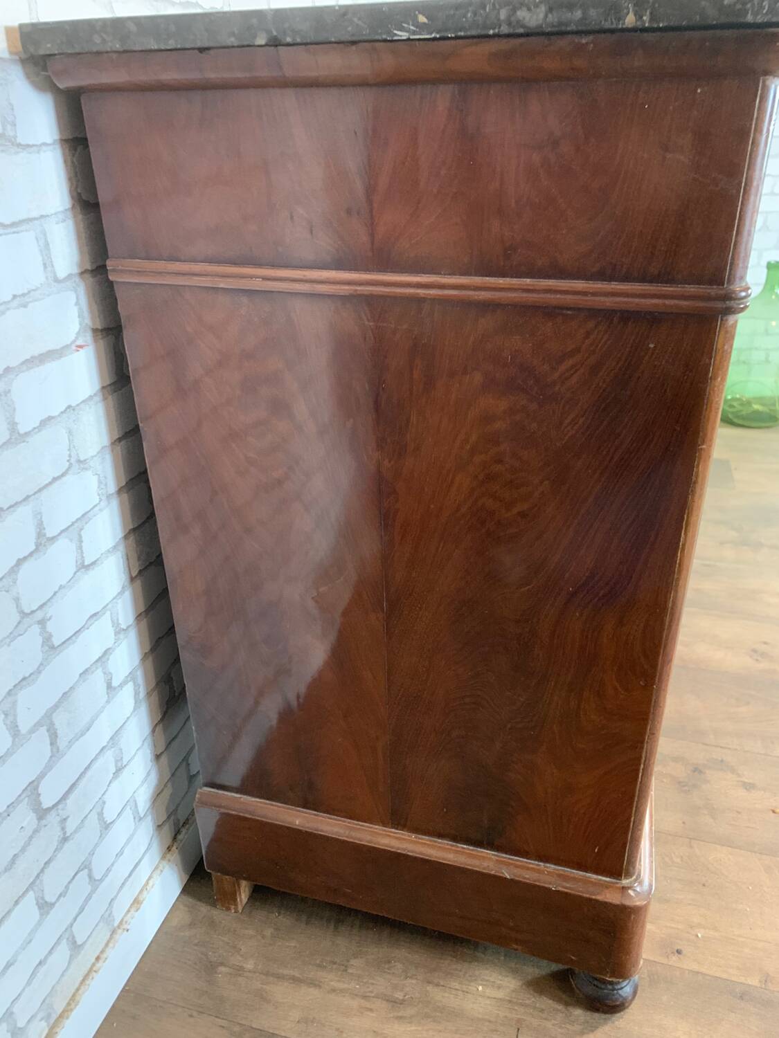 Old empire style chest of drawers