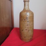 stoneware pot, brown