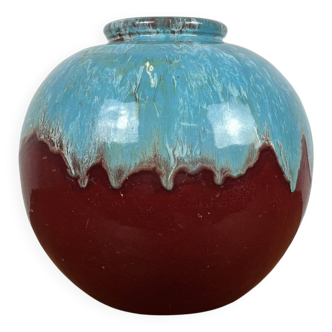 Vase boule en céramique par cab 1976