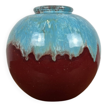 Vase boule en céramique par cab 1976