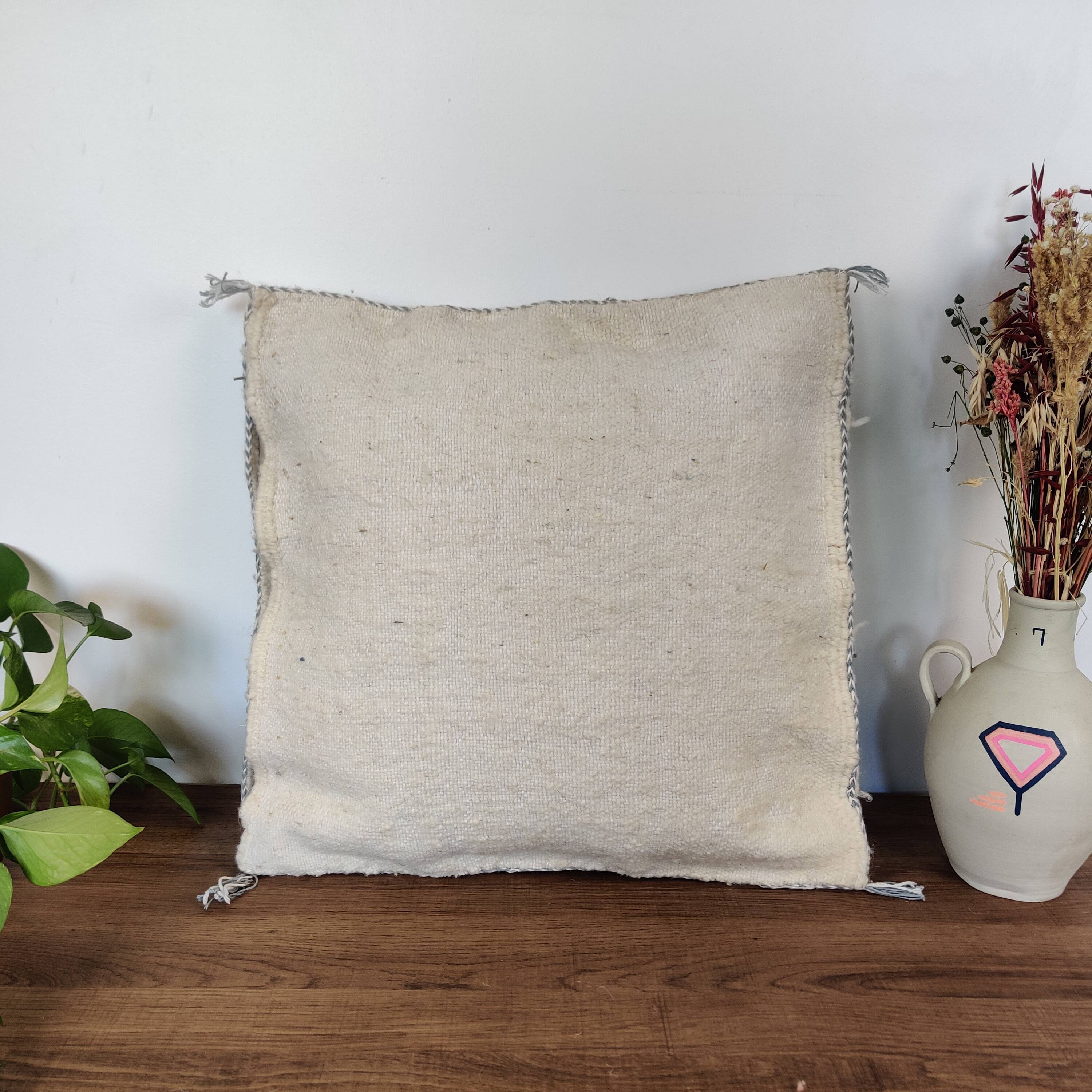 Berber cushion Damier Gray Béni Ouarain