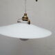 Suspension called up and down, porcelain and white opaline