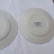 2 flat plates in Sarreguemines earthenware model Ceres XIX th diam 24.5 cm