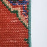 Vintage Turkish rug from Oushak, hand-woven 91x660 cm