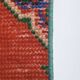 Tapis vintage turc de oushak tissé à la main 91x660 cm
