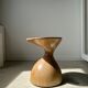 Solid wood sofa end
