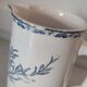 Old milk jug Digoin Sarreguemine model Carmen iron earth