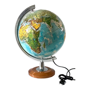 Globe terrestre lumineux - made