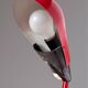 Vintage articulated lamp – Red metal – France 1970/80