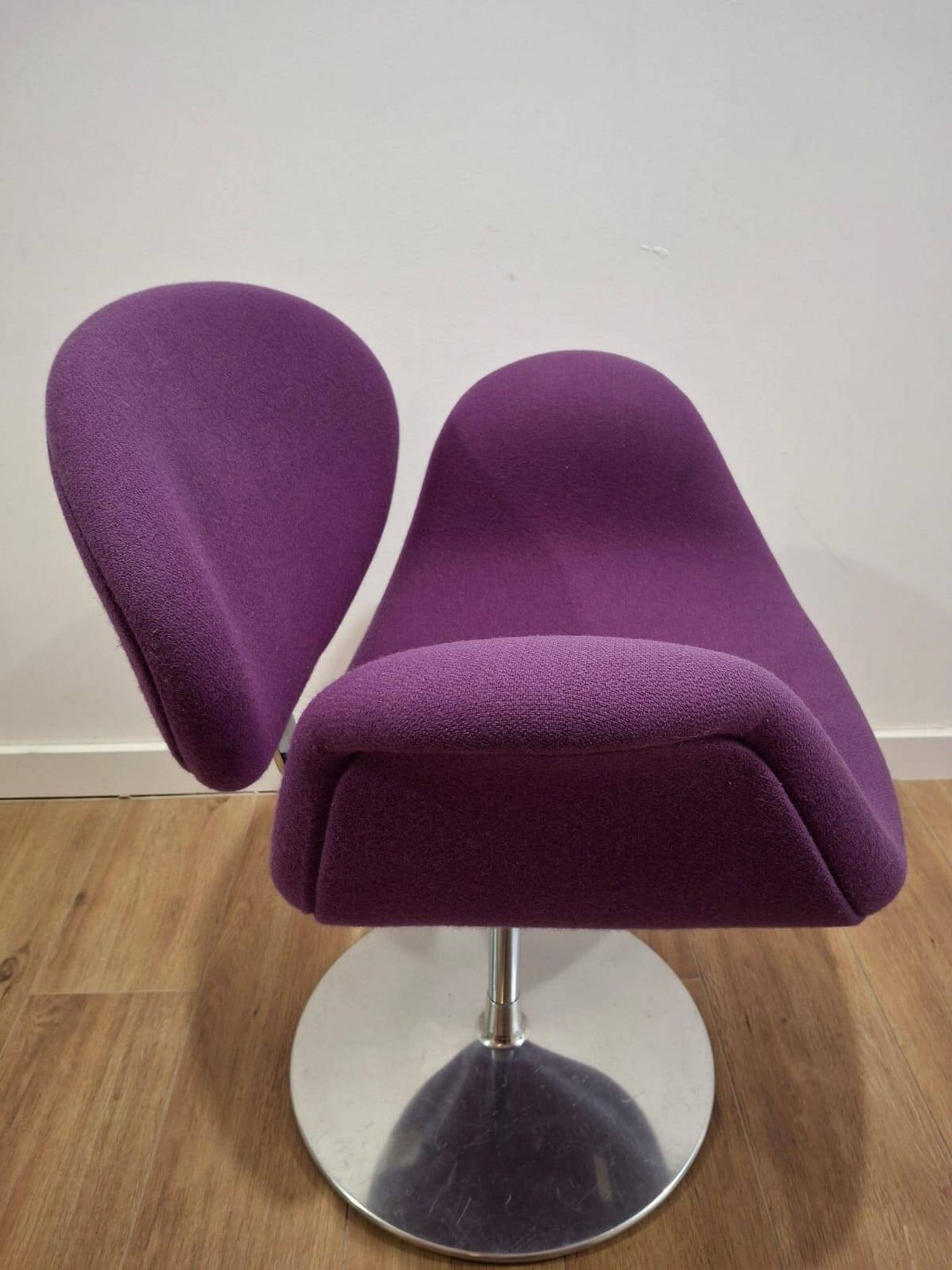 Ensemble de 4 fauteuils, Tulip, Pierre Paulin, Pays-Bas années 1980.