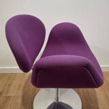 Set of 4 armchairs, Tulip, Pierre Paulin, Netherlands 1980s