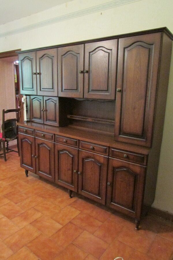 Oak kitchen buffet from the 70s and 80s