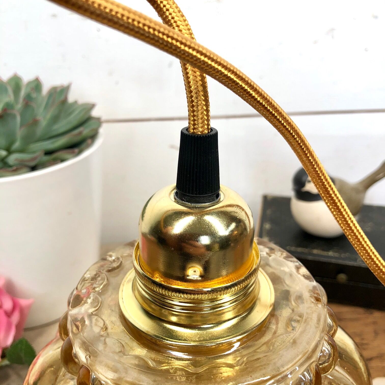 Vintage bubble globe walker