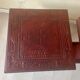 Pair of berber leather bedside tables