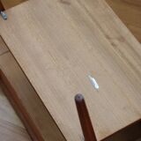 Pair of Scandinavian teak bedside tables, Carlström