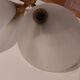 vintage double wall light, 50s-60s