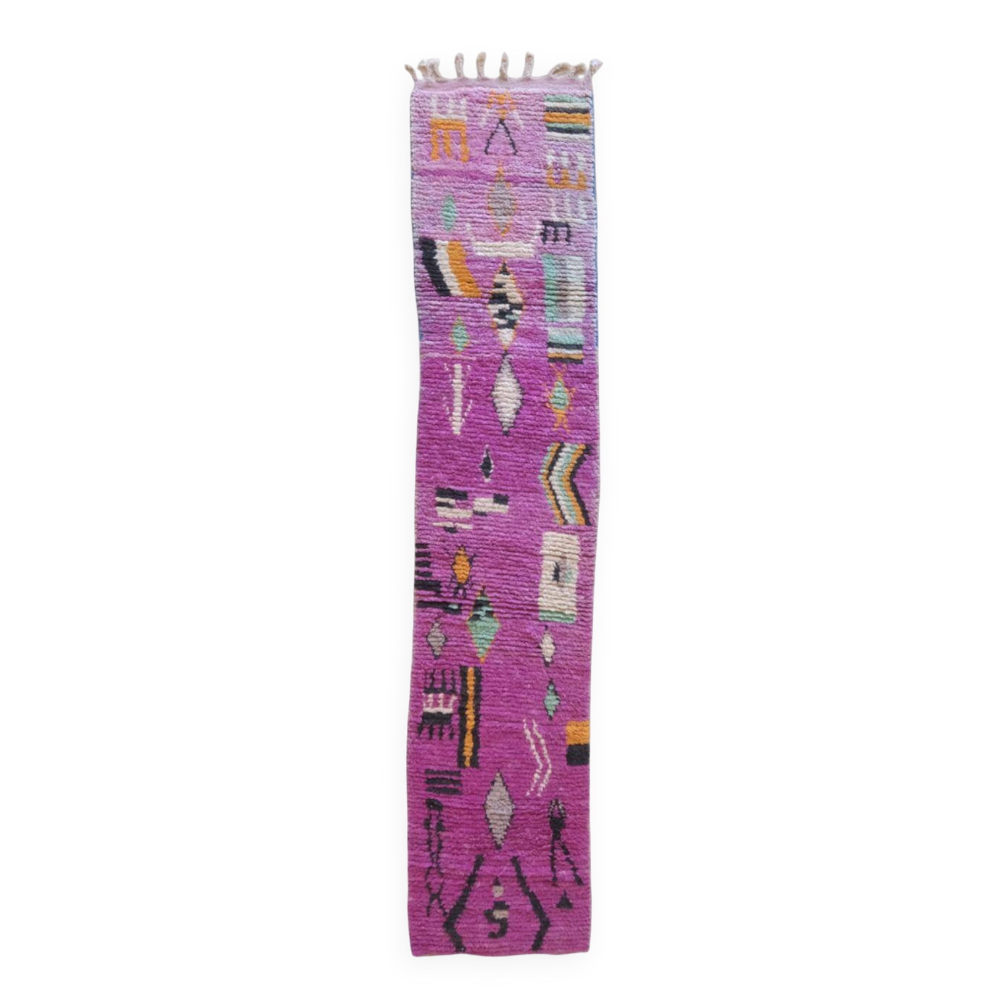 Tapis Coloré Violet - 330 x 70 cm