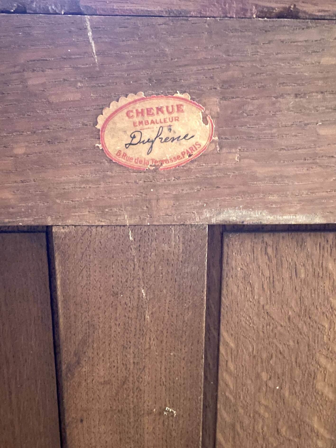 Maurice dufrene large curved sideboard exhibited at the 1911 art nouveau salon