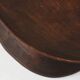 Large African Tree Trunk Bowl in Oak, 1950s