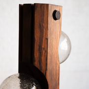 Brutalist floor lamp by Temde Leuchten