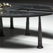 Table basse en fer brutaliste de Thomas Serruys, Belgique, 2019