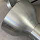 Pair of brushed metal wall sconces