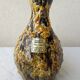 Ceramic fat lava vase