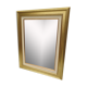 Rectangular mirror, gilded wood tower