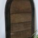 Old handcrafted Gothic style wooden mirror