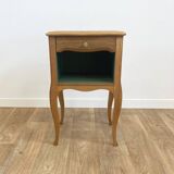 Wooden bedside table