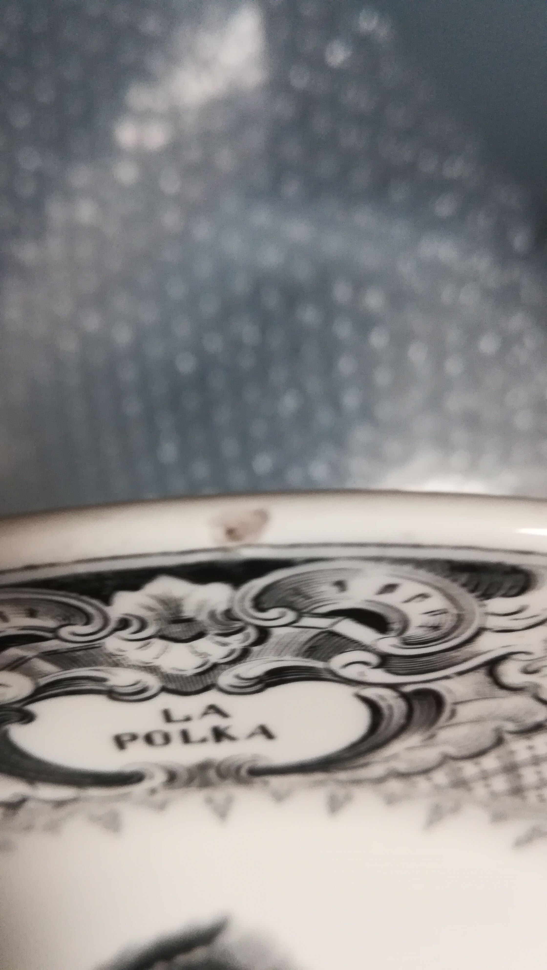 9 creil and Montereau dance themed plates