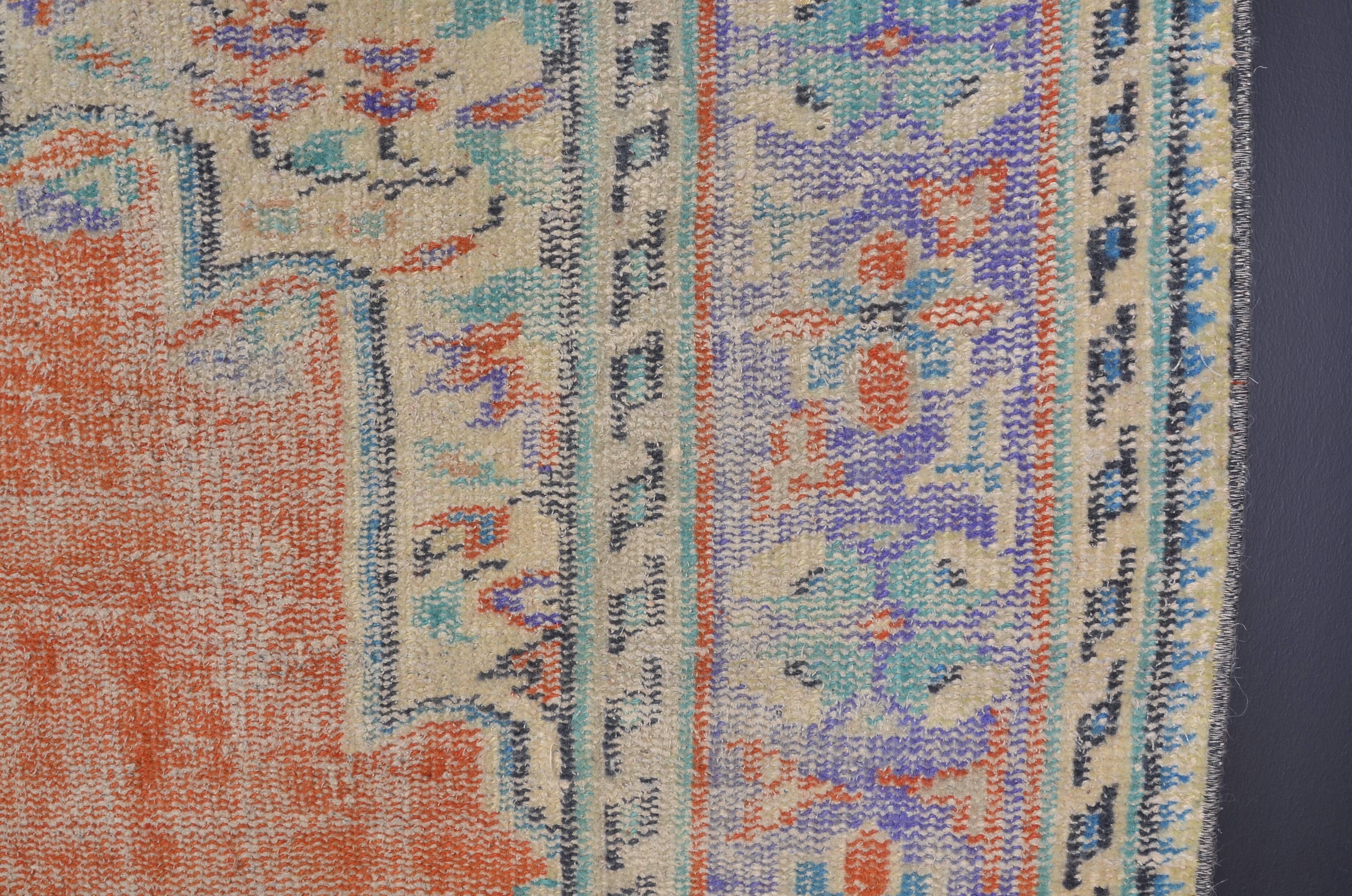 Vintage Anatolian Wool Rug sku 2302