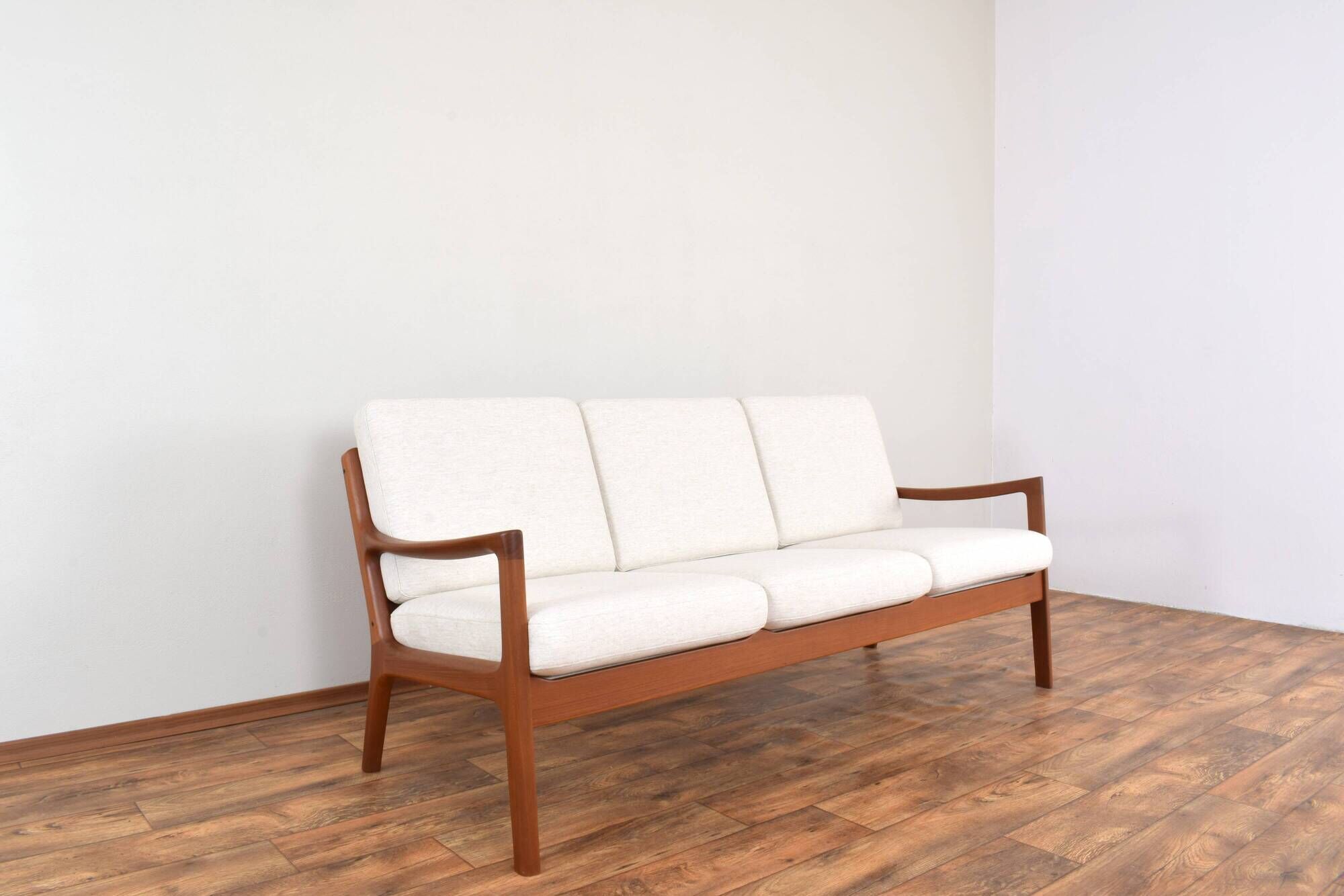Mid-Century Danish Teak Sofa by Ole Wanscher for Cado, 1960s