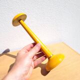 Porte chapeau ancien jaune modiste chapelier