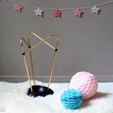 Brass umbrella carrier from the 1940s