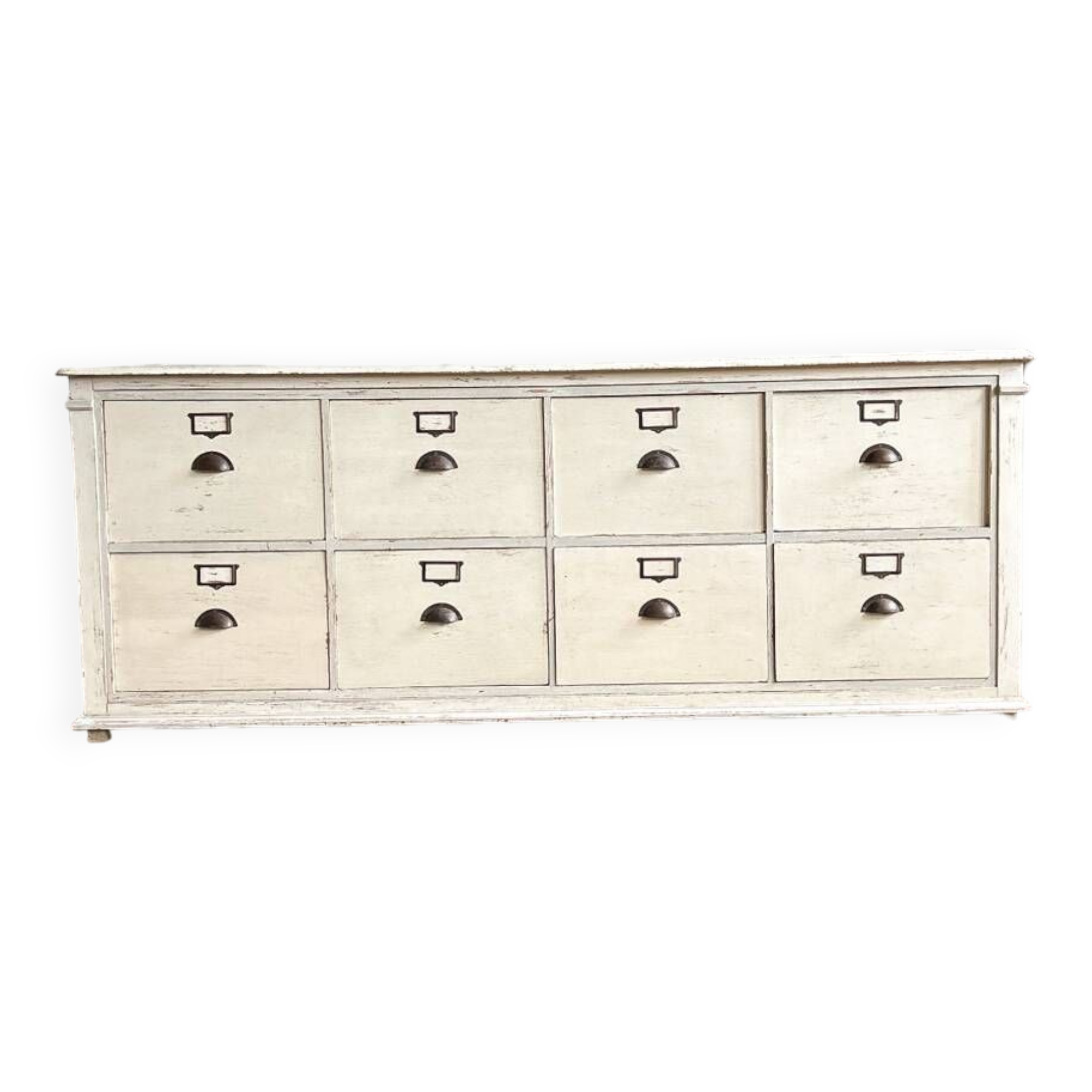 Old haberdashery furniture with original patina