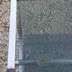 Console service of the 70s double trays smoked glass chrome base