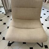 Linen armchair