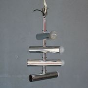 Chrome chandelier vintage 1970 swivel design