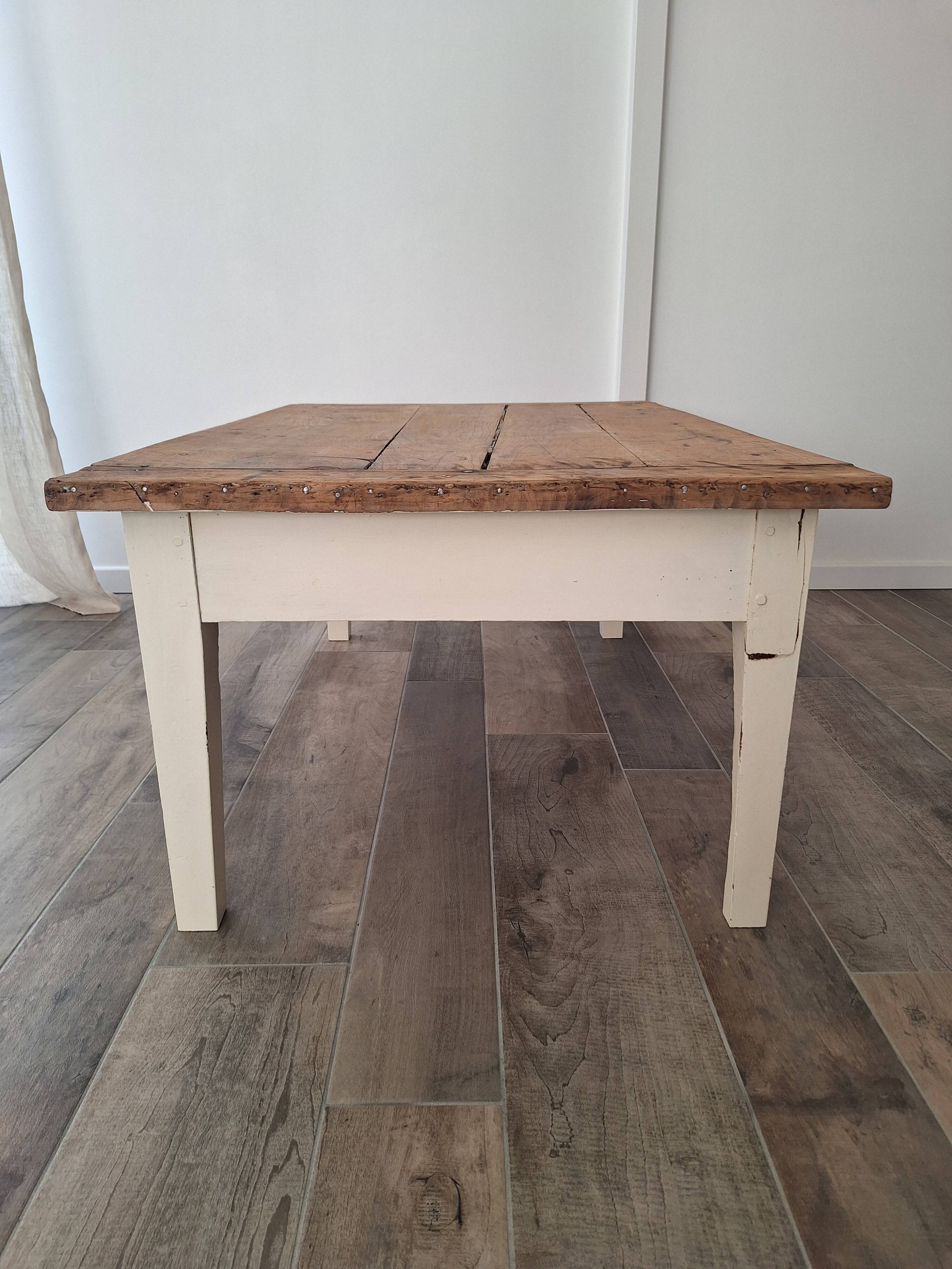 Country farmhouse coffee table