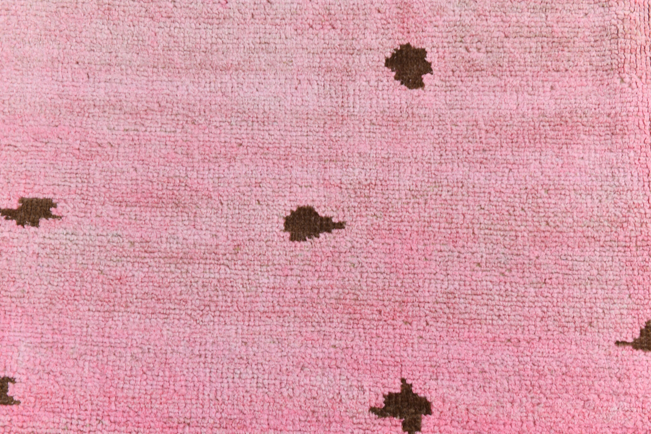 Tapis de chanvre rose poussiéreux 7x10, 212x301cm