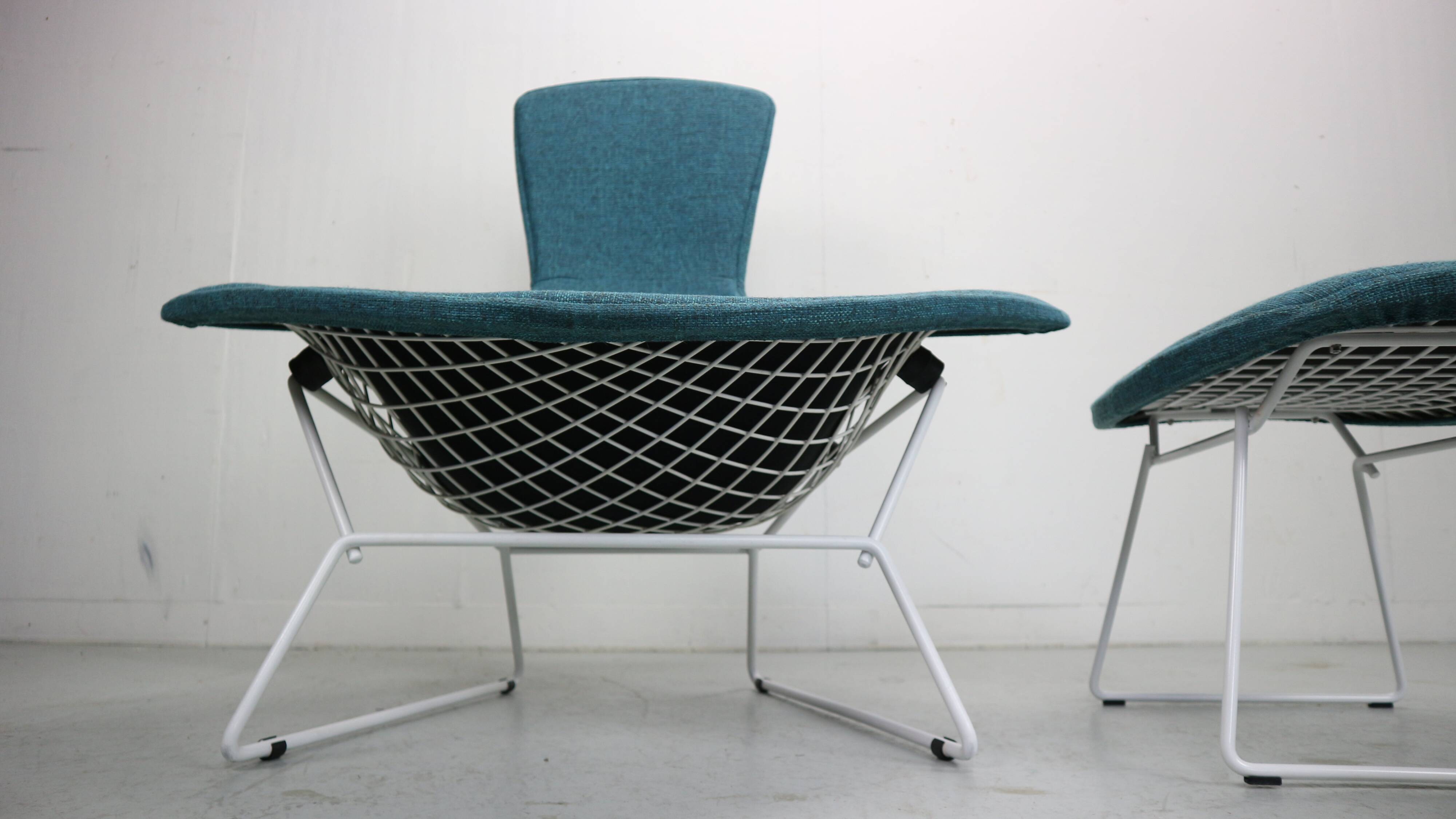 Harry Bertoia for Knoll International Bird Chair and Ottoman