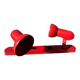 Applique 2 spots orientables en métal rouge