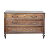 Louis XVI style oak chest of drawers