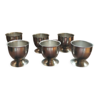 Stainless steel eggcups