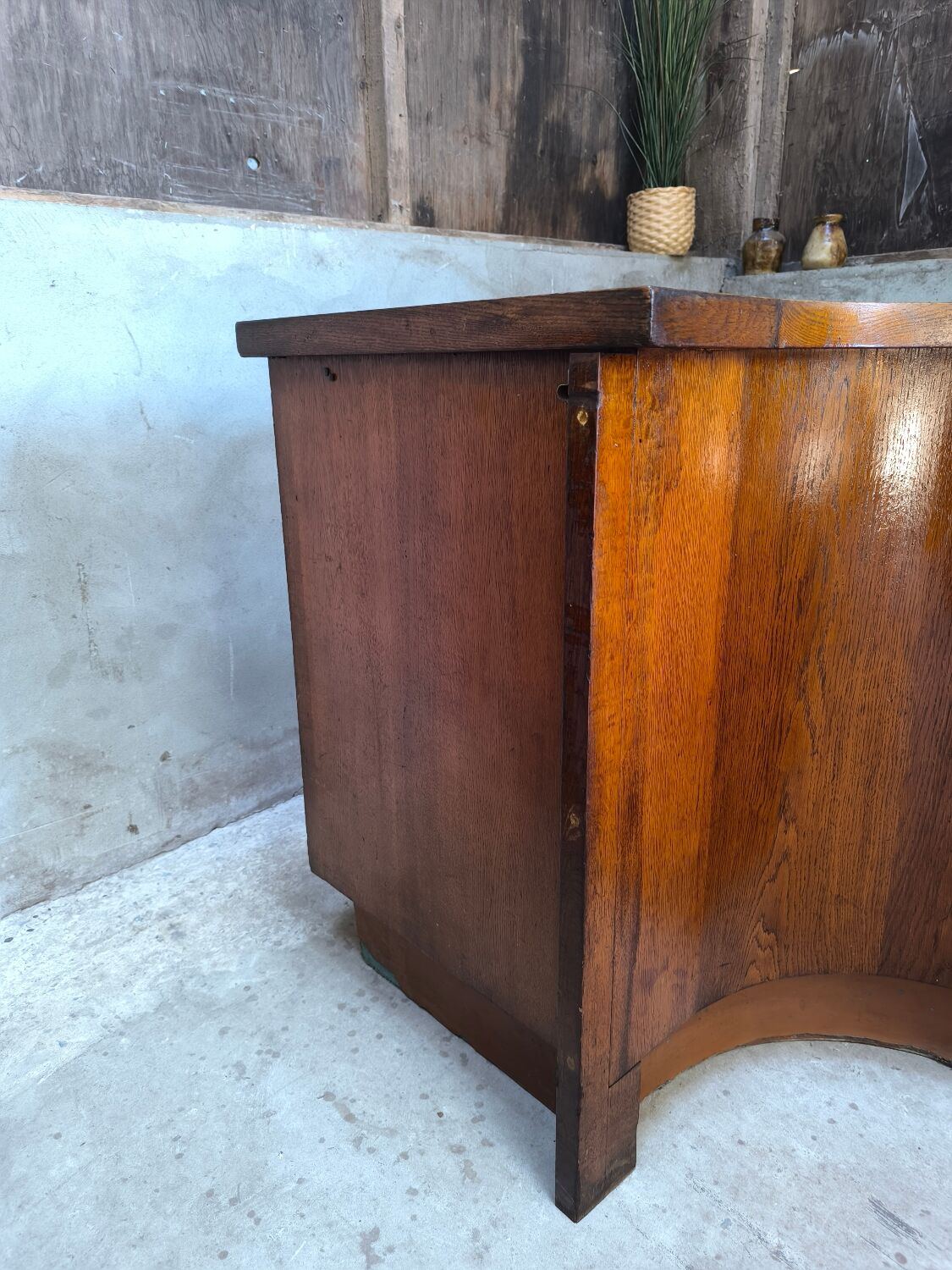 Ensemble de 2 comptoirs de magasin 1950